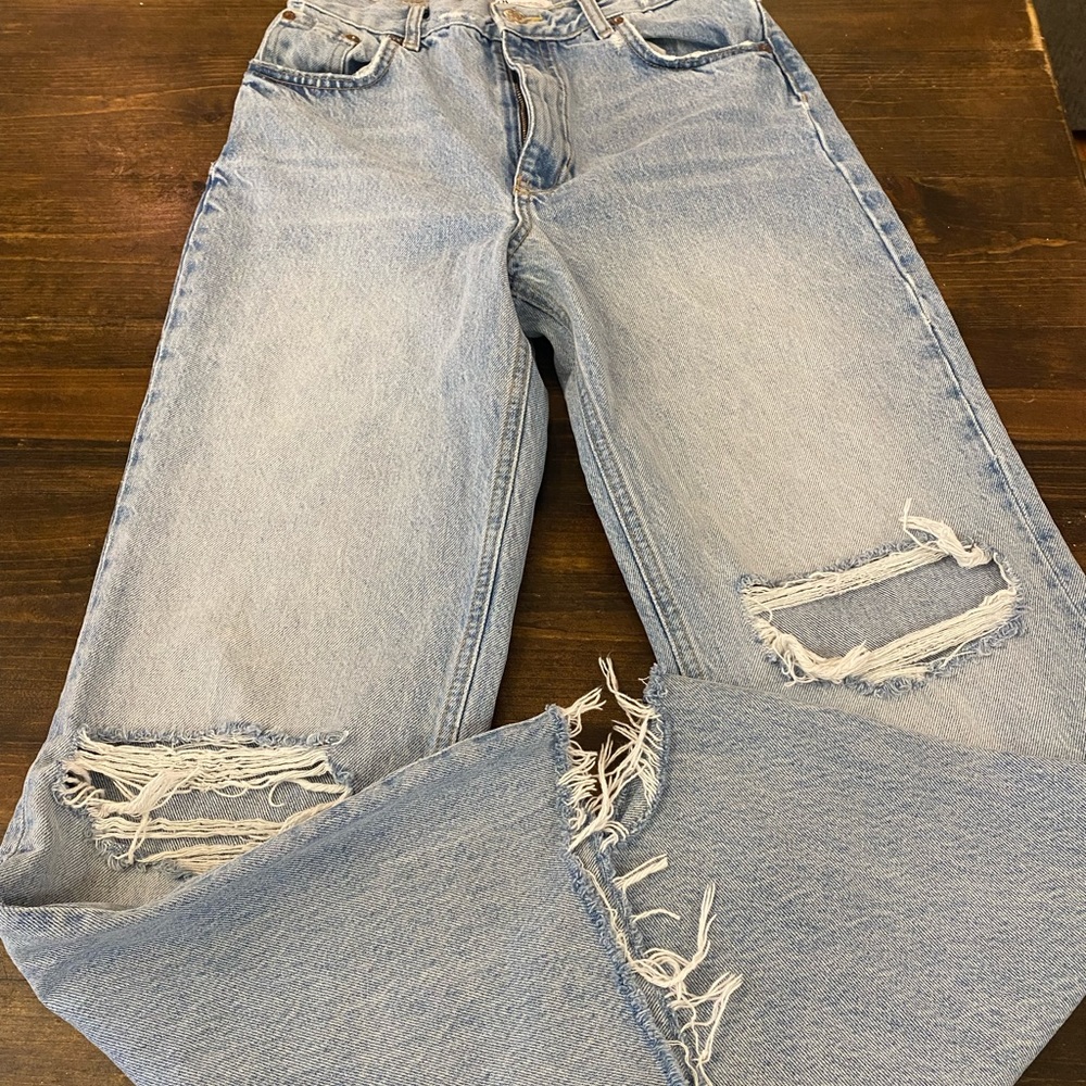 High Waisted Zara Jeans